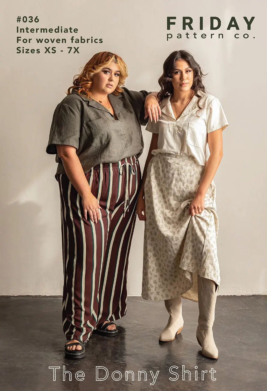 Donny Shirt Pattern - Linda's Electric Quilters