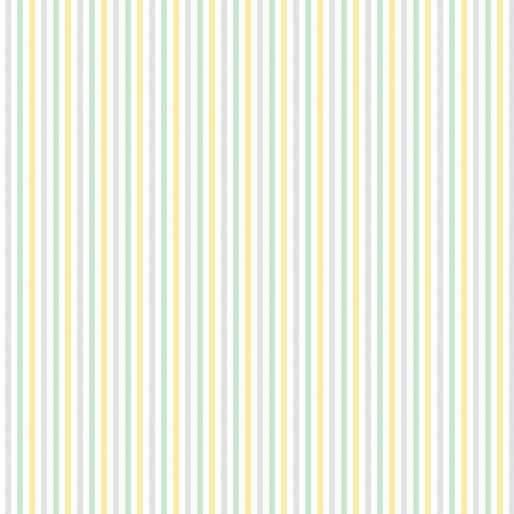 Doodle Baby Flannel Dream Stripe cotton flannel fabric in pastel by Benartex, pastel stripe flannel, sold by the yard