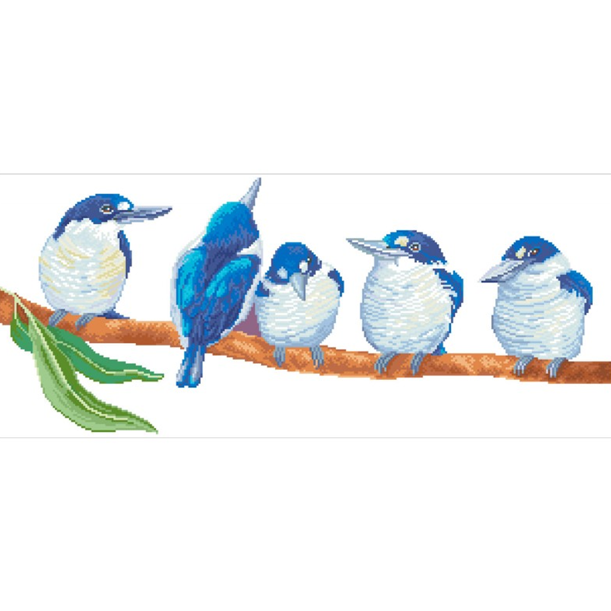 Diamond Dotz Kingfisher Politics - 34.3" x 14.6"