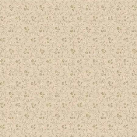 Dressmaker - Petite Flower - Cream 44" / 45" Fabric Per Yard The Fabric Company
