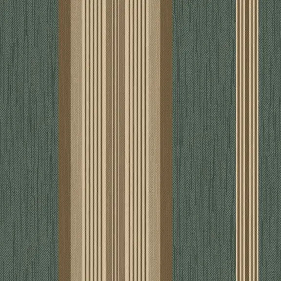 Dressmaker - Stripe - Teal 44" / 45" Fabric Per Yard The Fabric Company