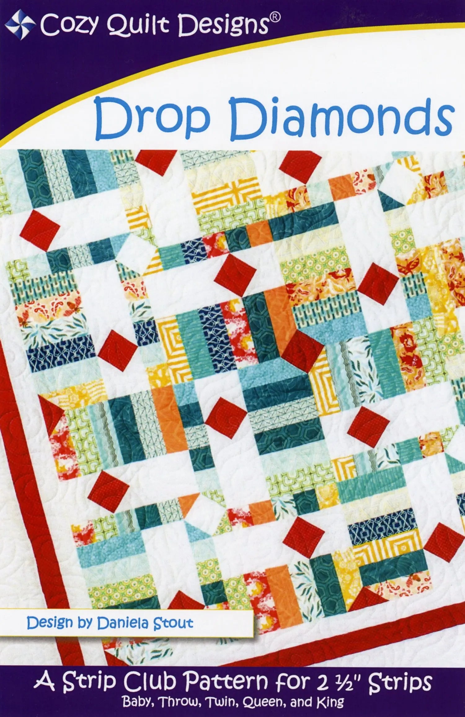 Drop Diamonds Pattern - Linda's Electric Quilters