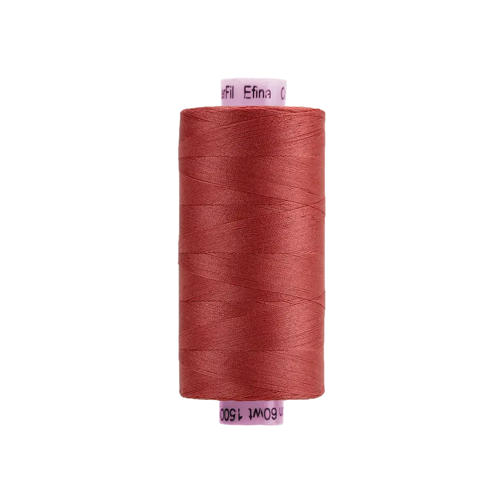 EF25 - Efina™ 60wt Egyptian Cotton Salmon Thread WonderFil USA