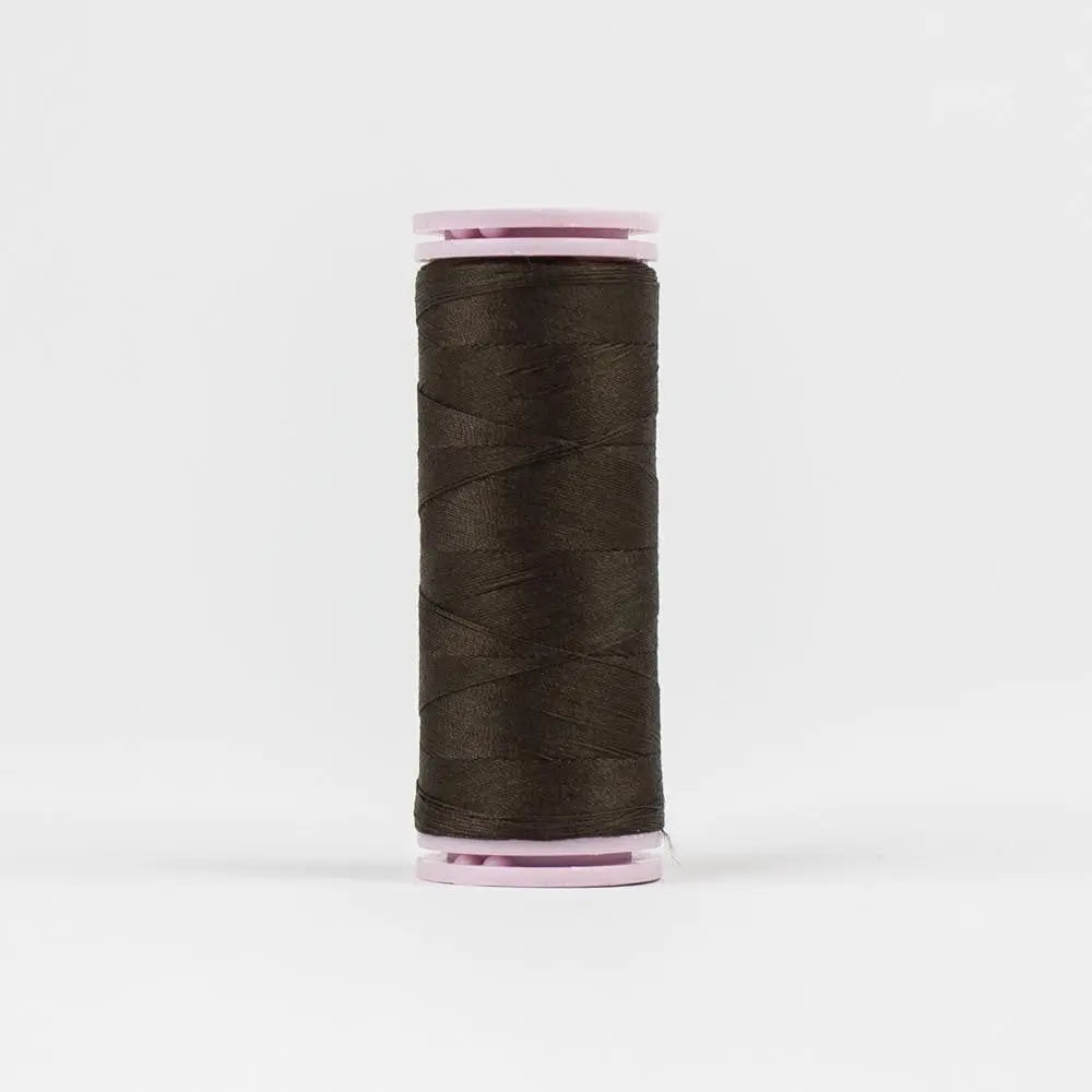 EF52 - Efina 60wt Egyptian Cotton Dark Chocolate Thread WonderFil USA
