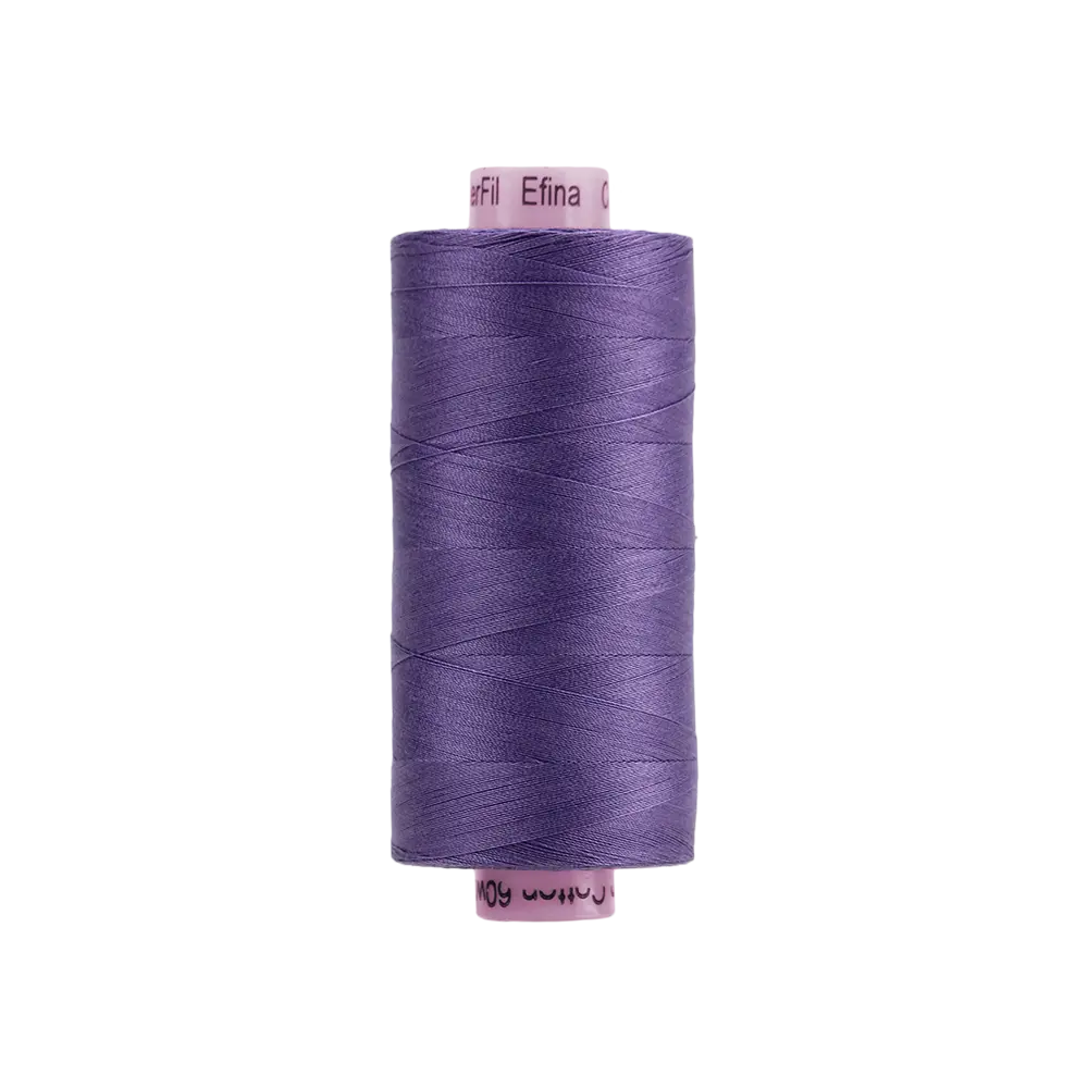 EF58 - Efina 60wt Egyptian Cotton Lavender Thread WonderFil USA