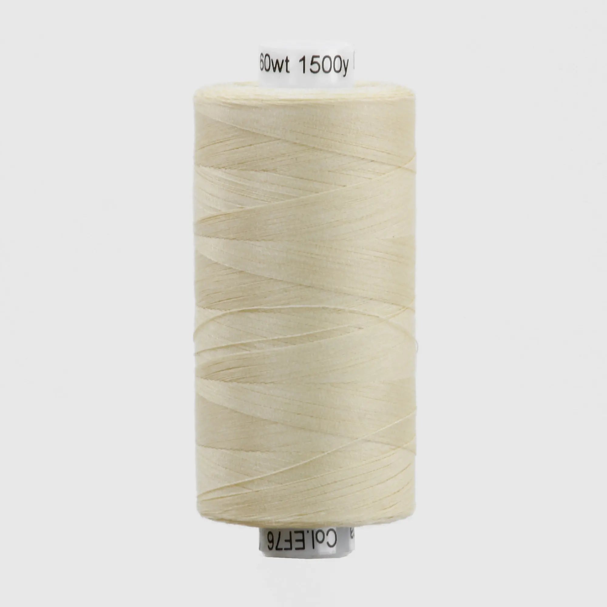 EF76 - Efina 60wt Egyptian Cotton Ivory Thread WonderFil USA
