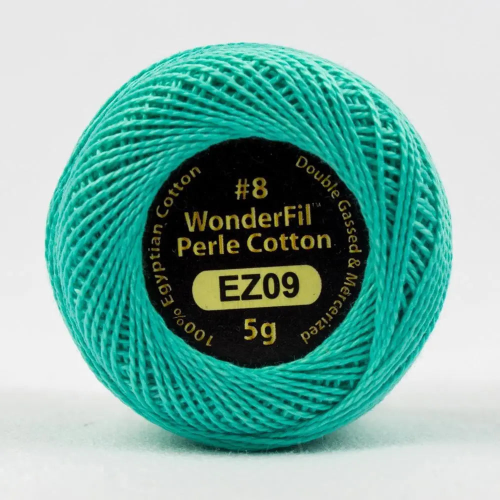 EL5G09 - Eleganza™ 8wt Egyptian Cotton Seafoam Green Thread WonderFil USA