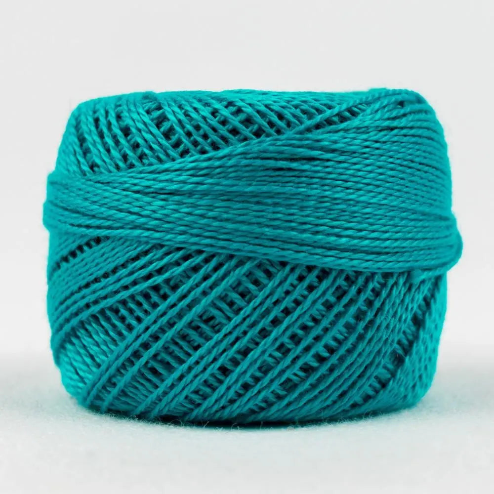 EL5G10 - Eleganza™ 8wt Egyptian Cotton Blue Lagoon Thread WonderFil USA