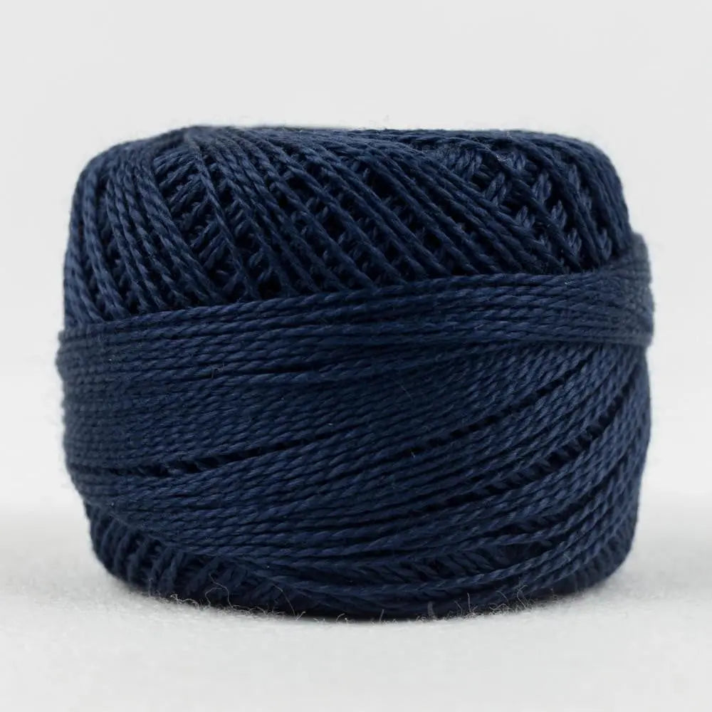 EL5G12 - Eleganza™ 8wt Egyptian Cotton Navy Thread WonderFil USA