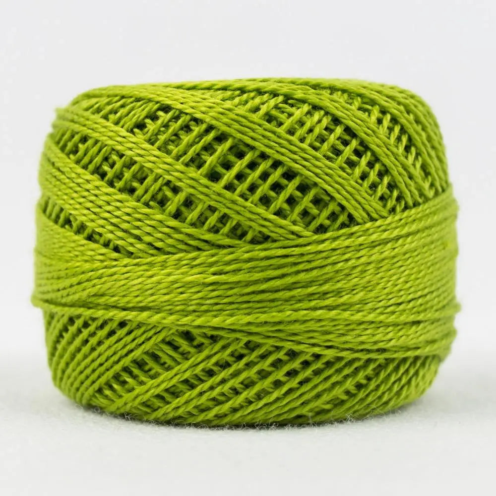 EL5G128 - Eleganza™ 8wt Egyptian Cotton Key Lime Thread WonderFil USA