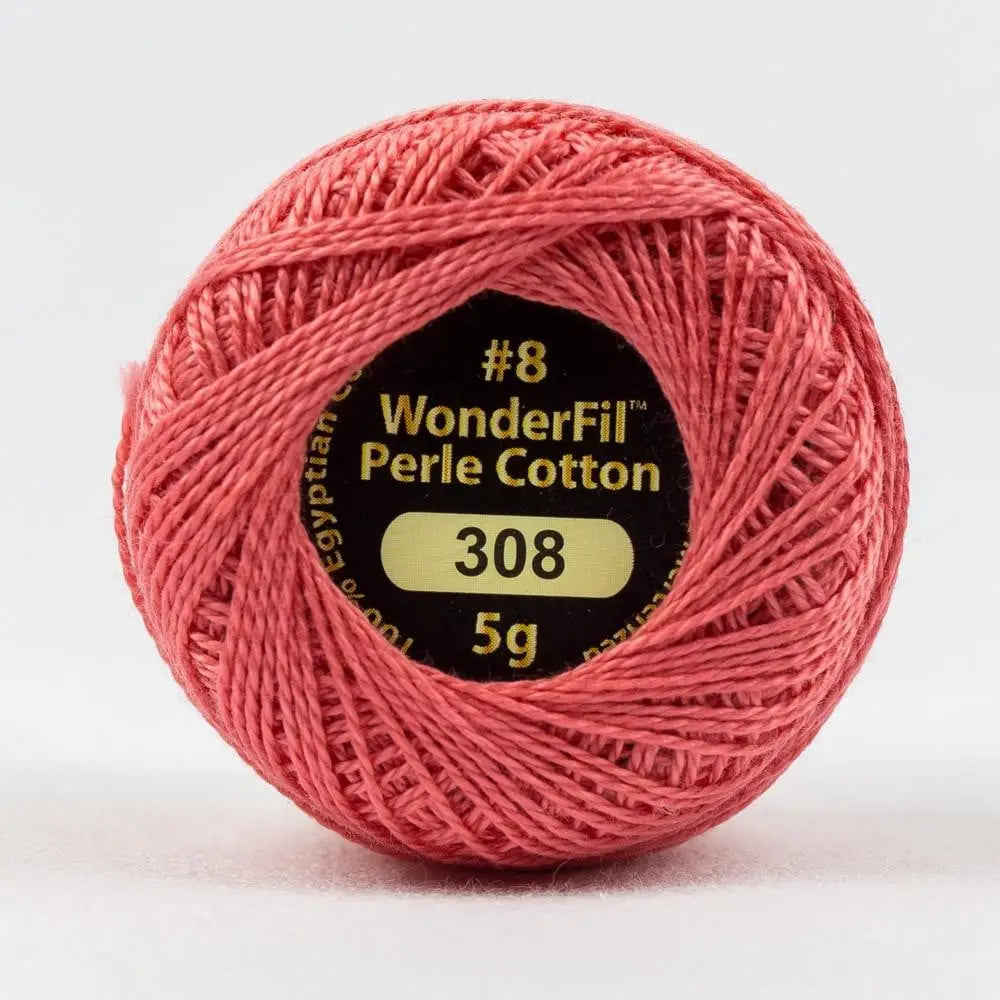 EL5G308 - Eleganza™ 8wt Egyptian Cotton Raspberry Frosting Thread WonderFil USA