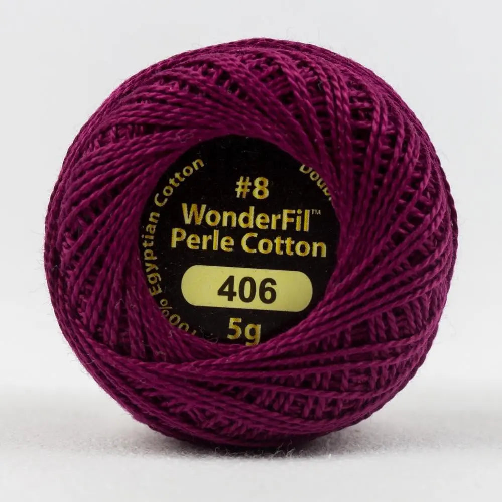 EL5G406 - Eleganza™ 8wt Egyptian Cotton Grape Jelly Thread WonderFil USA