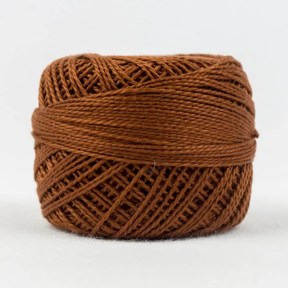 EL5G414 - Eleganza™ 8wt Egyptian Cotton Saddle Brown Thread WonderFil USA