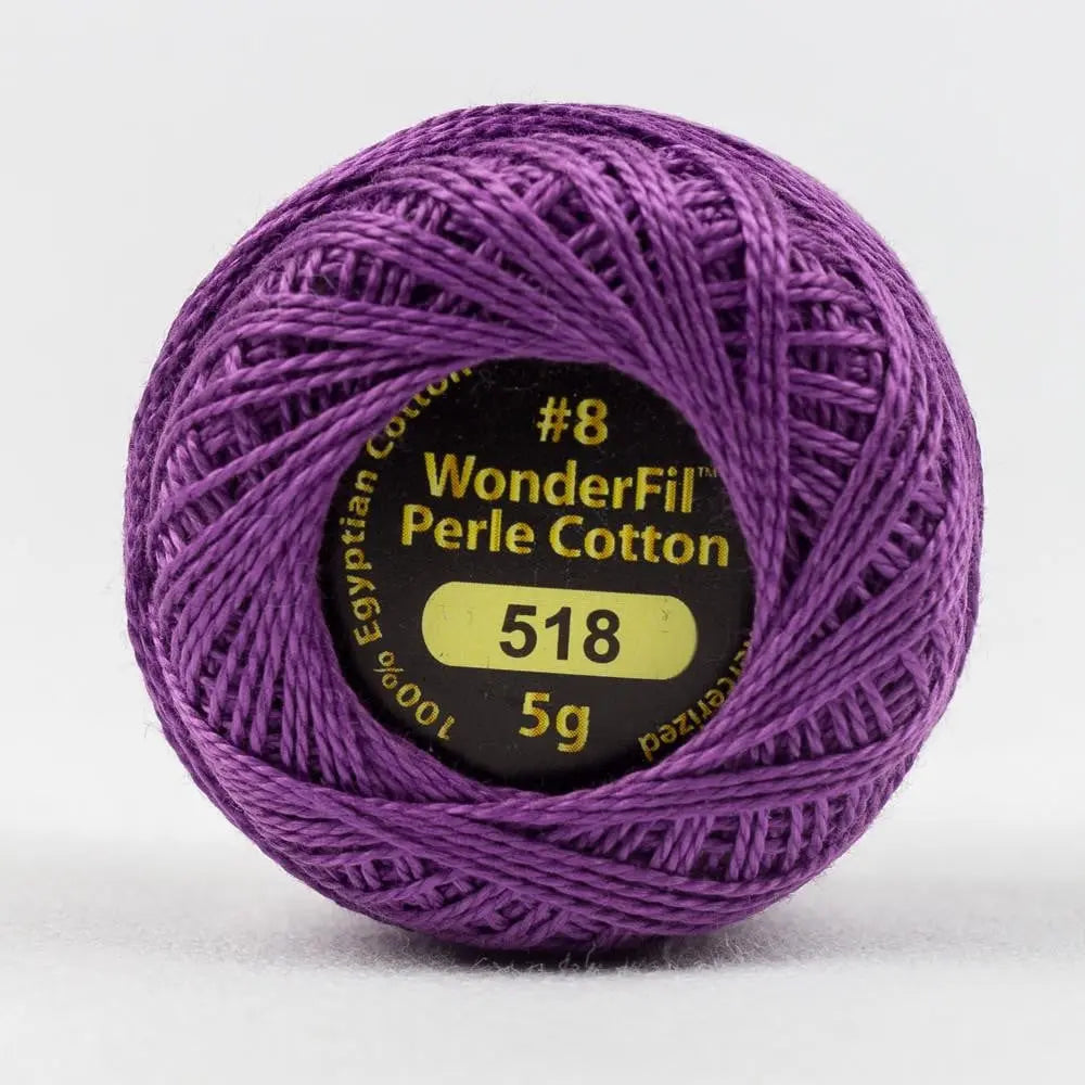 EL5G518 - Eleganza™ 8wt Egyptian Cotton Amethyst Thread WonderFil USA