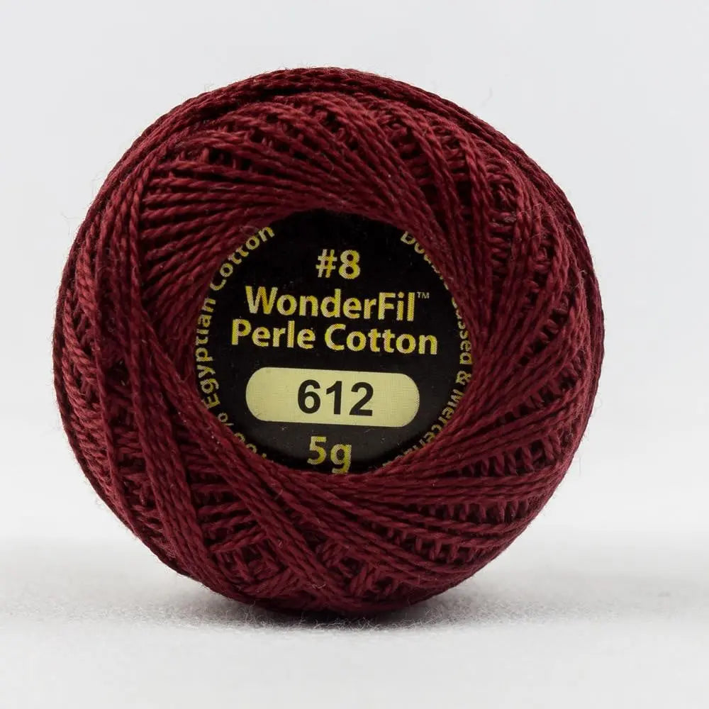 EL5G612 - Eleganza™ 8wt Egyptian Cotton Dry Wine Thread WonderFil USA