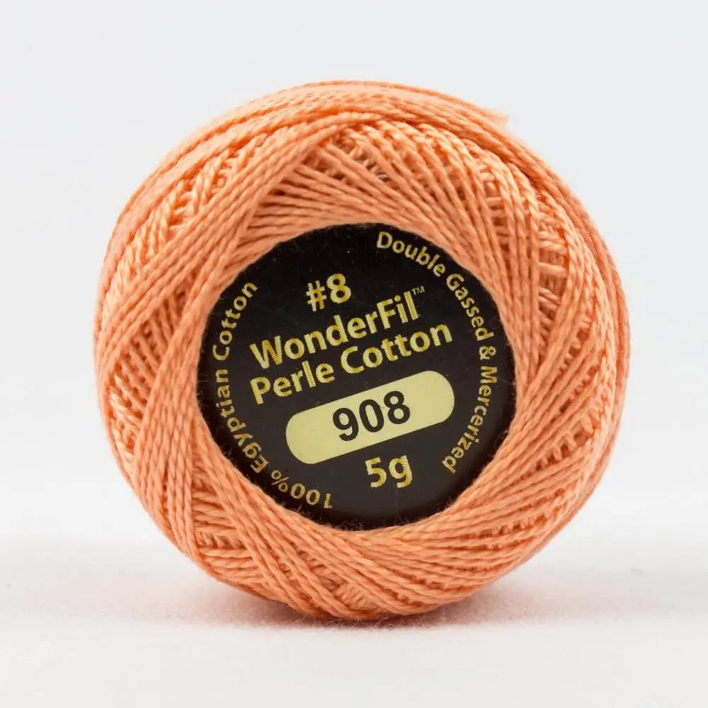EL5G908 - Eleganza™ 8wt Egyptian Cotton Grapefruit Thread WonderFil USA