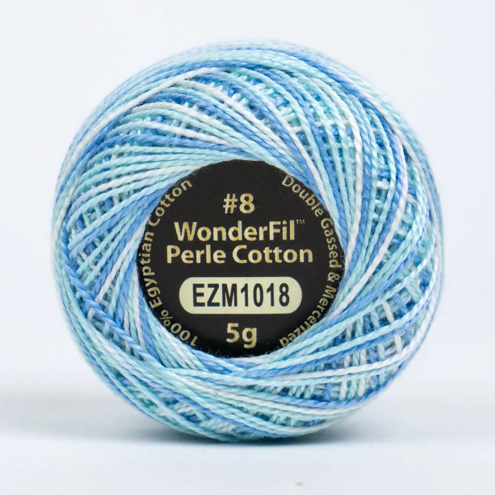 EL5GM-1018 - Eleganza™ 8wt Egyptian Cotton Glacier Thread WonderFil USA