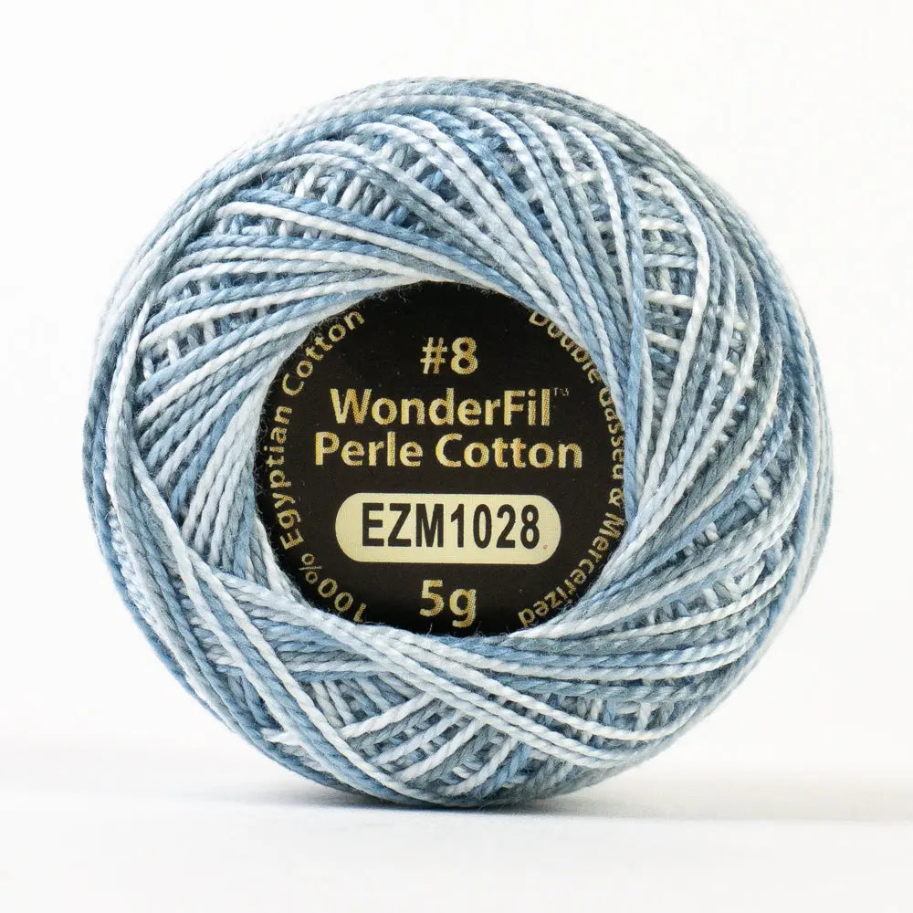 EL5GM-1028 - Eleganza™ 8wt Egyptian Cotton Arctic Wind Thread WonderFil USA