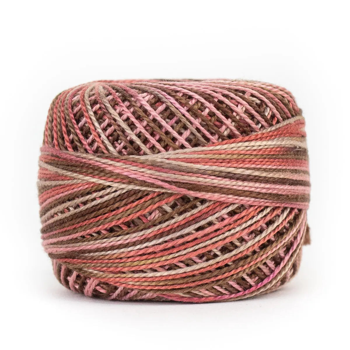 EL5GM-1053 - Eleganza™ Egyptian cotton thread Strawberry Chocolate WonderFil USA