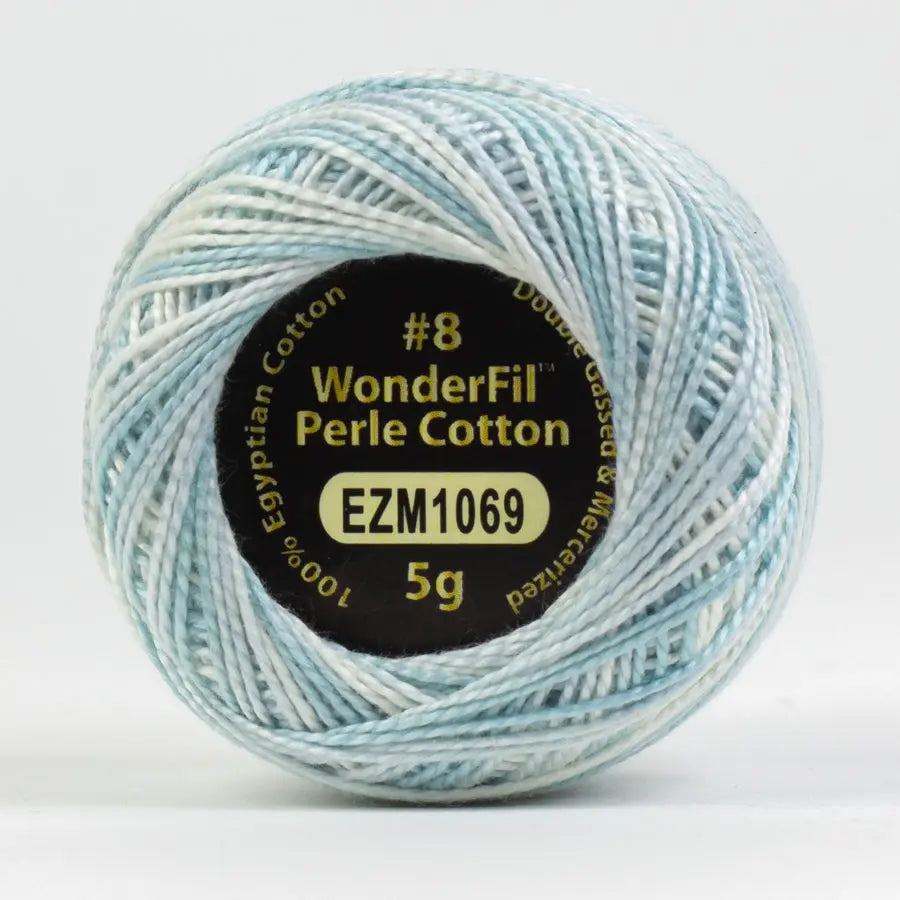 EL5GM-1069 - Eleganza™ Egyptian cotton thread Aqua Marine WonderFil USA