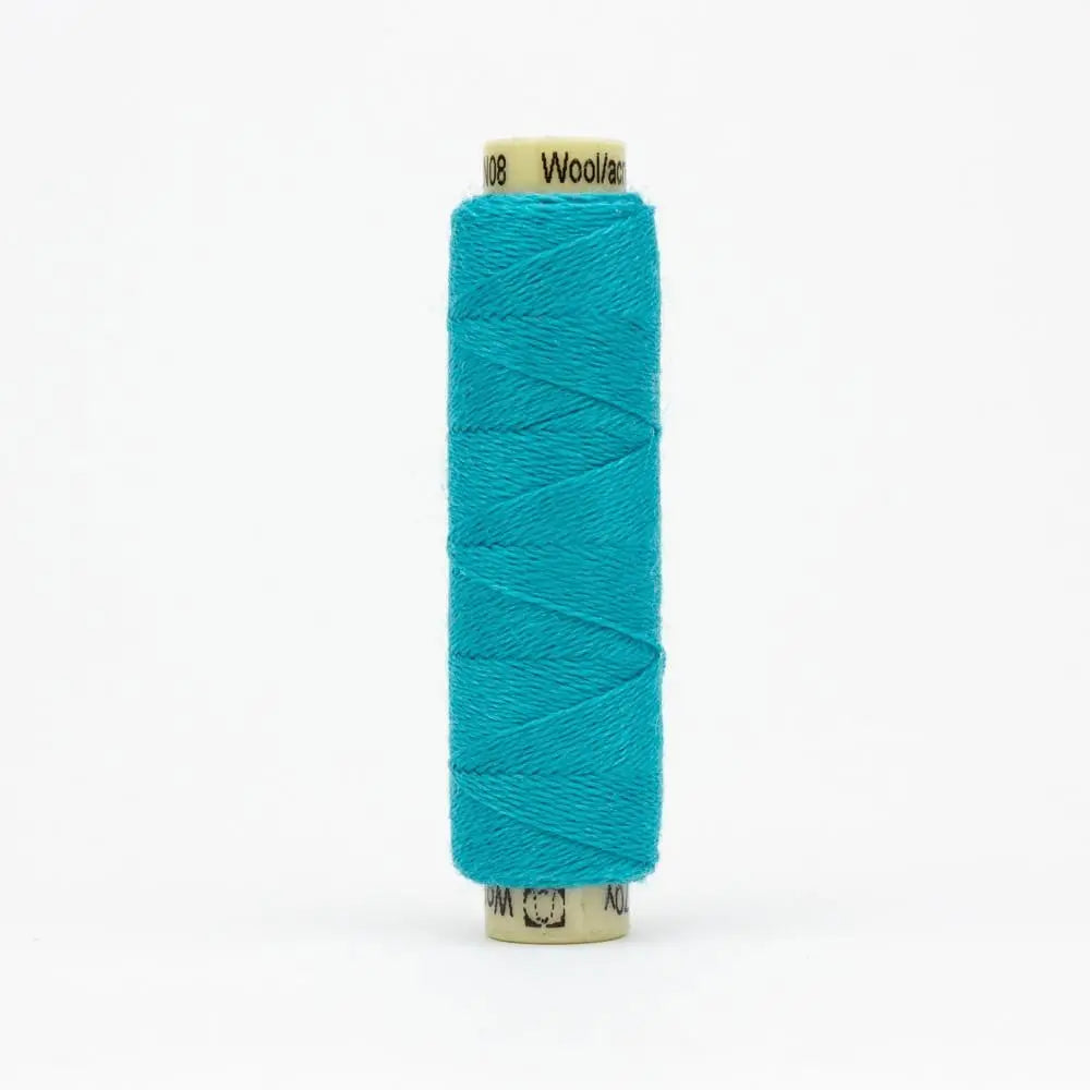 EN08 - Ellana™ 12wt Wool Acrylic Turquoise Thread WonderFil USA