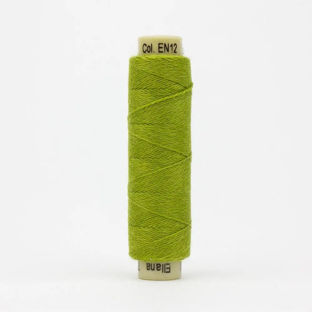 EN12 - Ellana™ 12wt Wool Acrylic Avocado Thread WonderFil USA