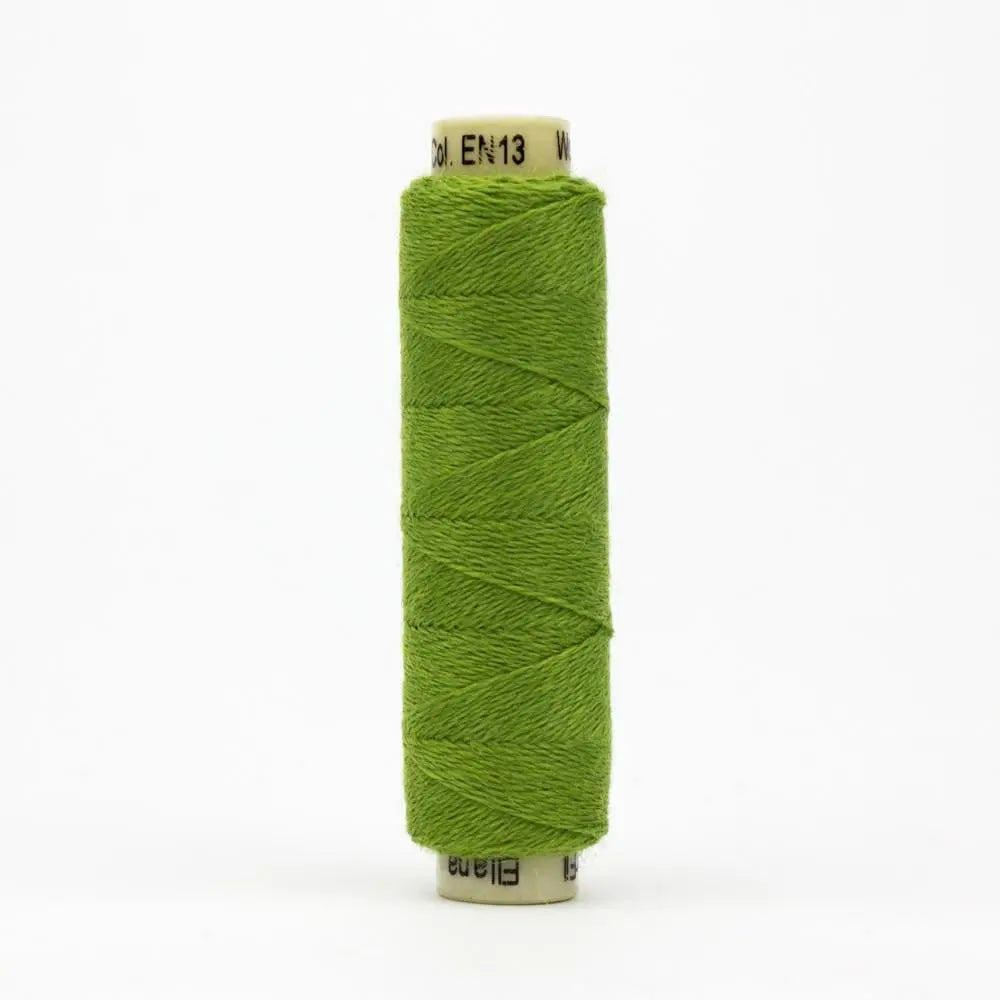 EN13 - Ellana™ 12wt Wool Acrylic Electric Lime Thread WonderFil USA