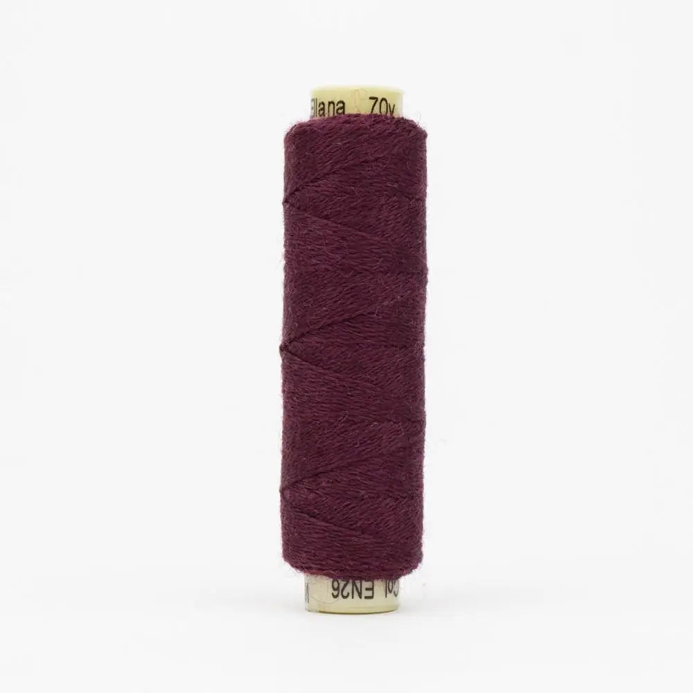 EN26 - Ellana™ 12wt Wool Acrylic Black Cherry Thread WonderFil USA