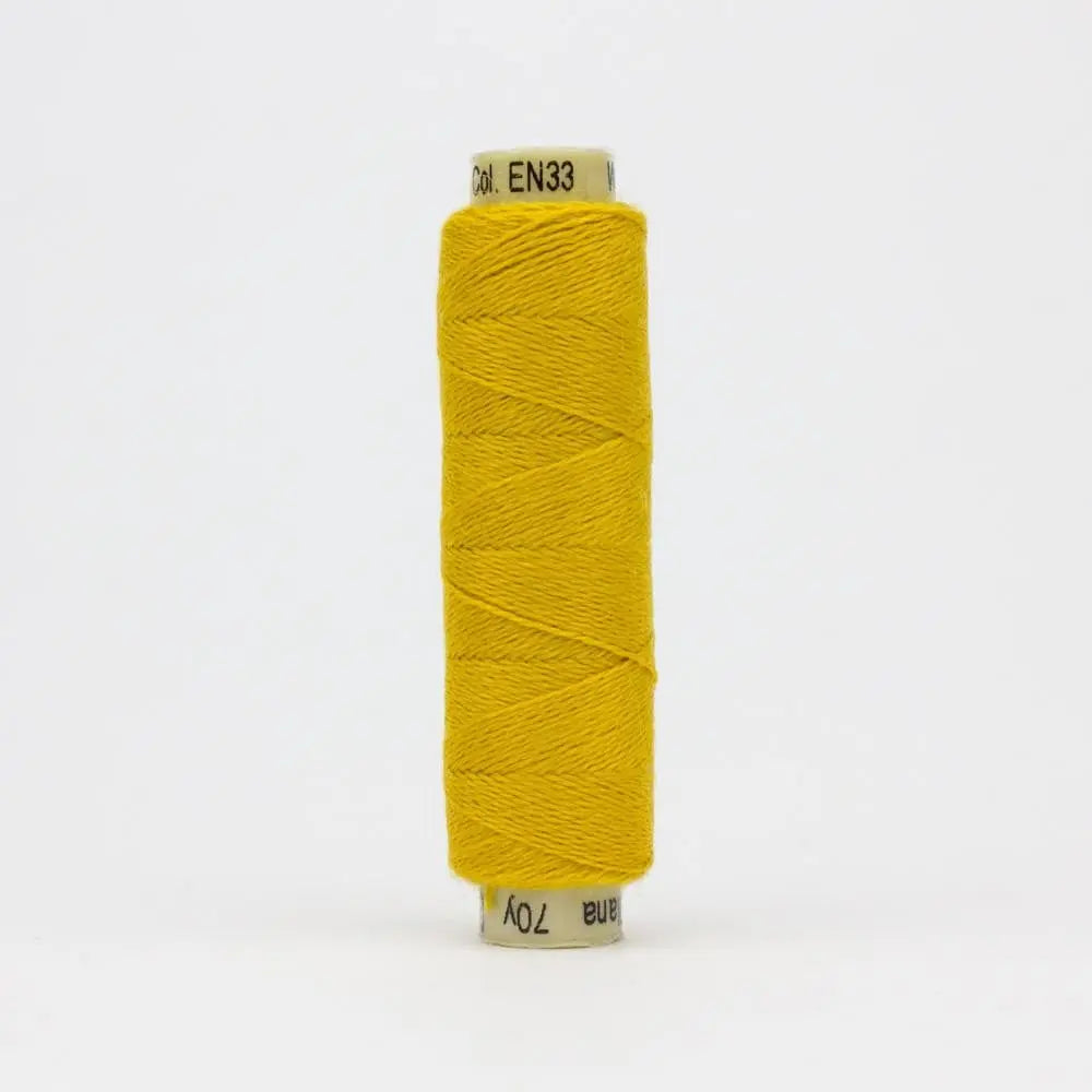 EN33 - Ellana™ 12wt Wool Acrylic Golden Rod Thread WonderFil USA