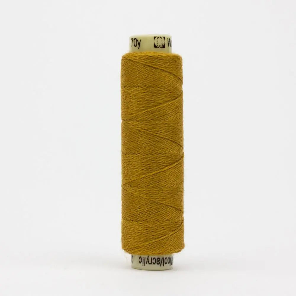 EN35 - Ellana™ 12wt Wool Acrylic Old Gold Thread WonderFil USA