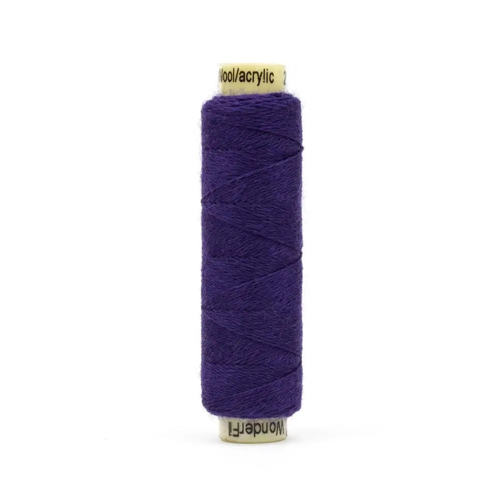EN40 - Ellana™ 12wt Wool Acrylic Blue Iris Thread WonderFil USA