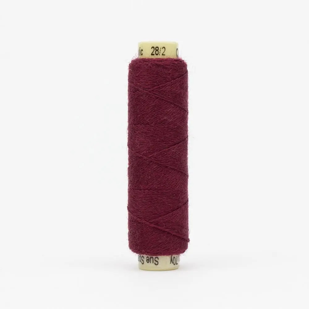 EN44 - Ellana™ 12wt Wool Acrylic Bordeaux Thread WonderFil USA