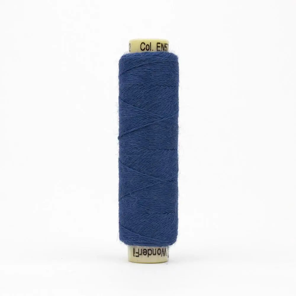 EN57 - Ellana™ 12wt Wool Acrylic Larkspur Blue Thread WonderFil USA