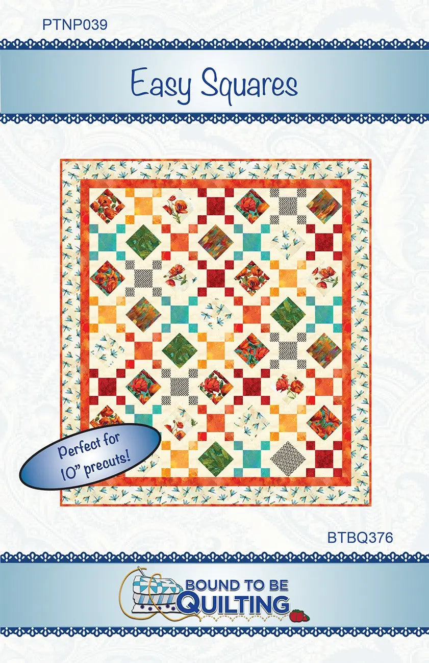 Easy Squares - Linda's Electric Quilters