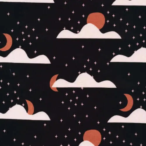 Easy Weekend - Moonrise (Canvas) 44" / 45" Fabric Per Yard The Fabric Company