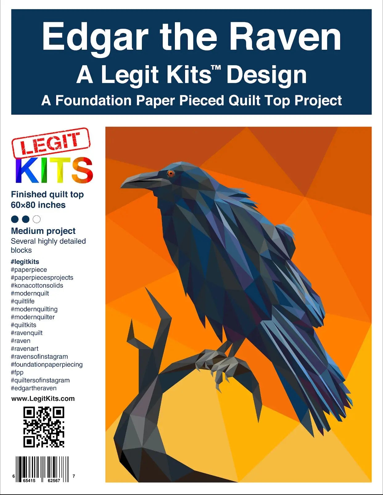 Edgar the Raven Pattern Legit Kits