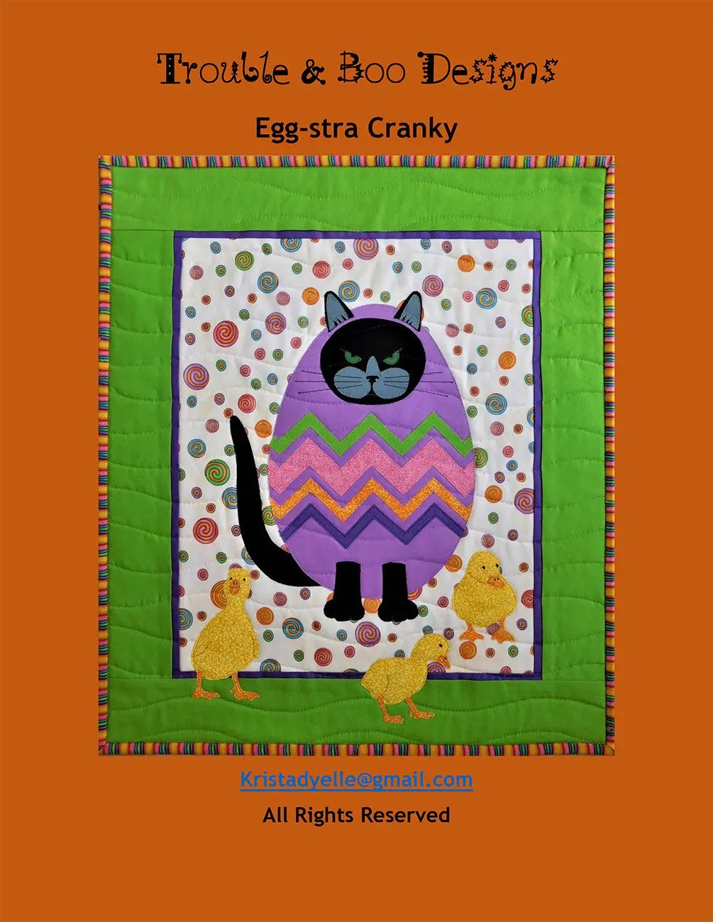 Egg-stra Cranky - Linda's Electric Quilters