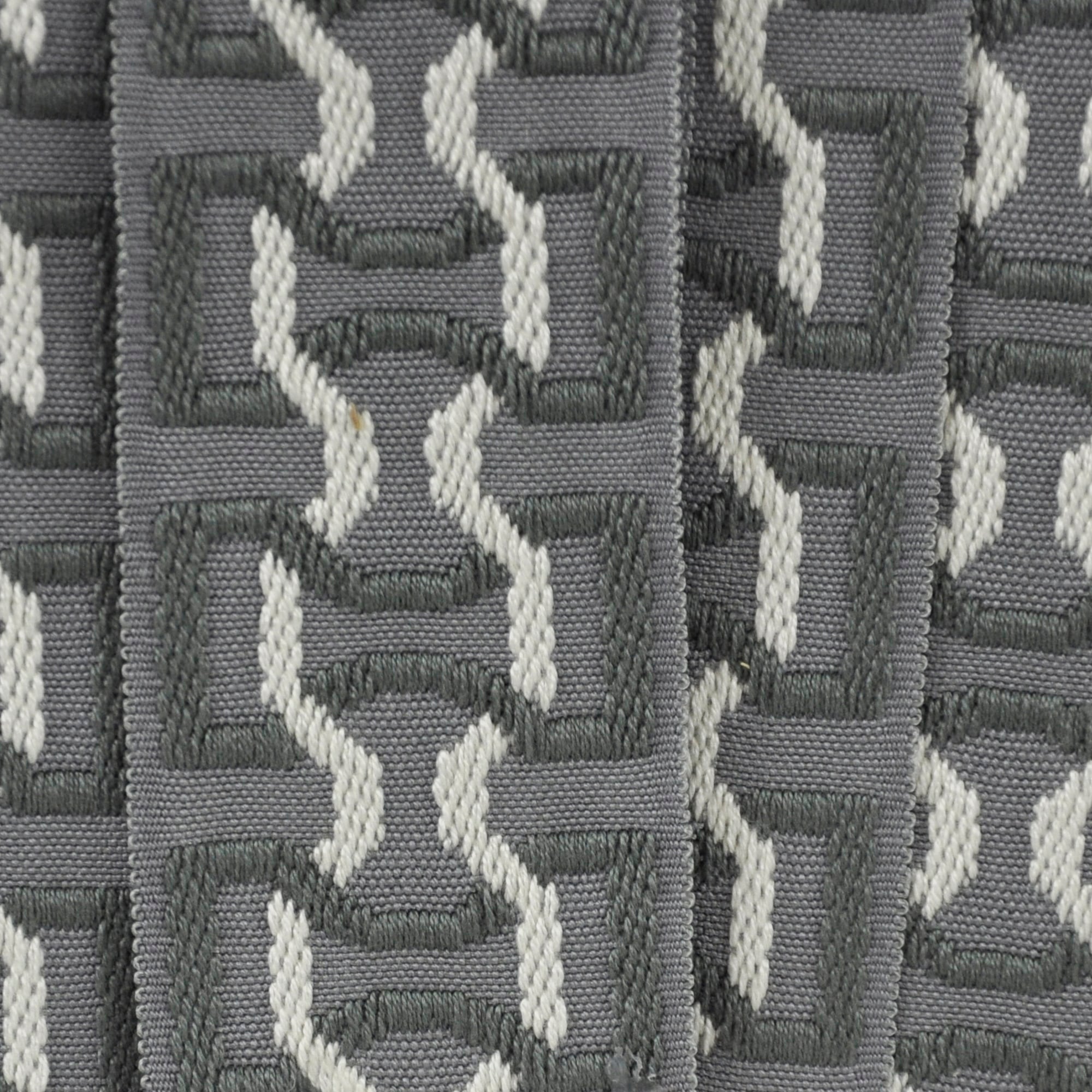 Elegance Collection - 2" width Braid (25 Yard Roll) - BR-7090-49/11 Grey and Gunmetal