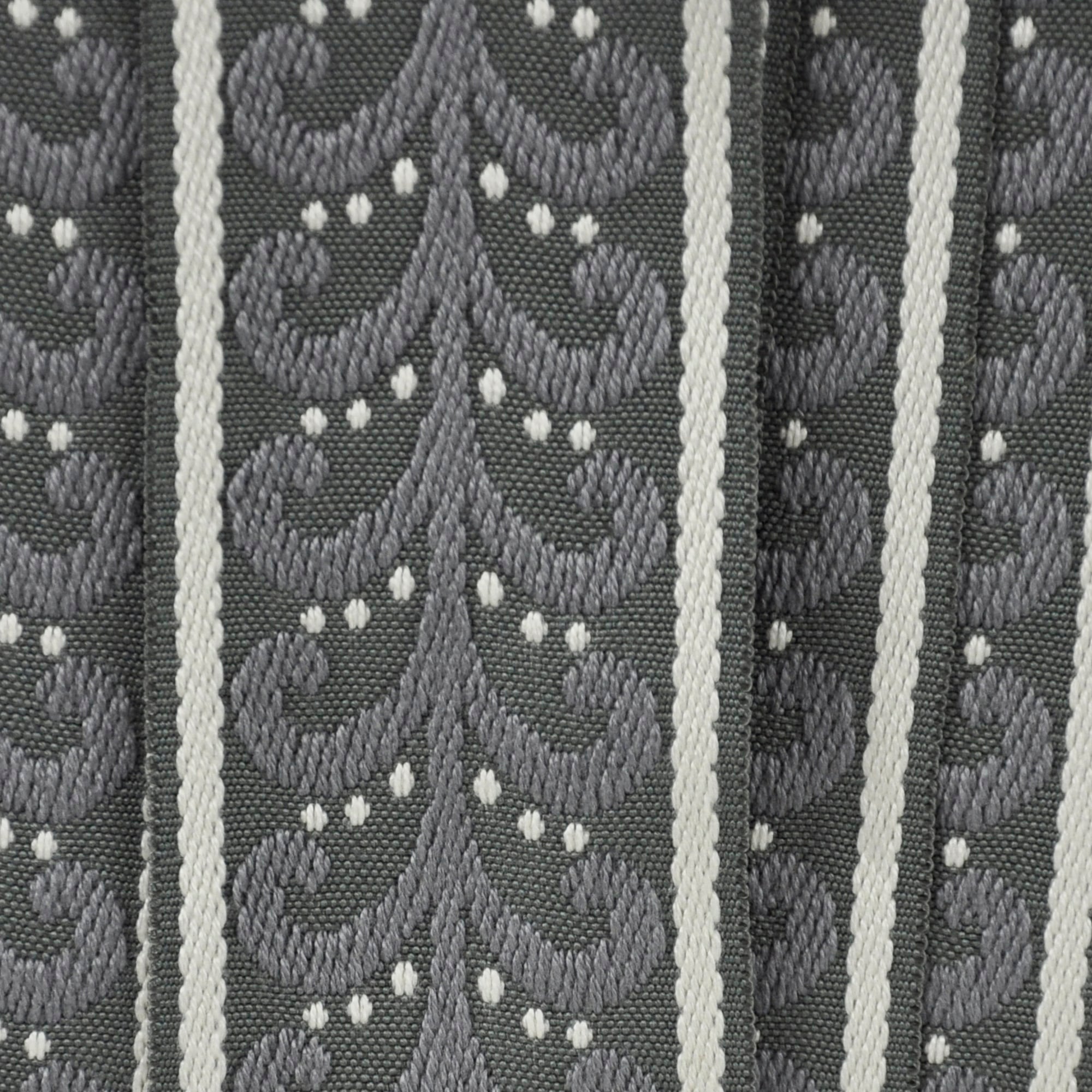 Elegance Collection - 2" width Braid (25 Yard Roll) - BR-7091-49/11 Grey and Gunmetal