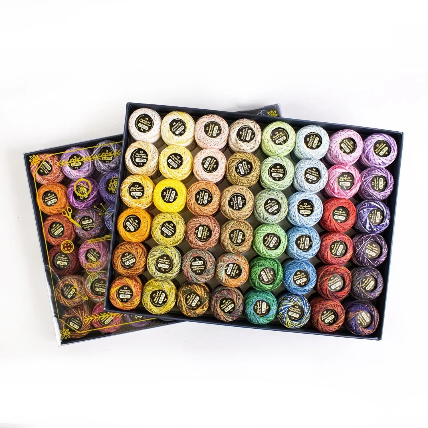 Eleganza™ 8wt Egyptian Cotton Thread: Collector Set (Variegated Colours) WonderFil USA