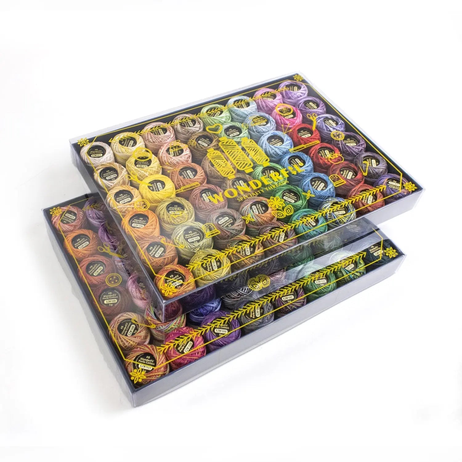 Eleganza™ 8wt Egyptian Cotton Thread: Collector Set (Variegated Colours) WonderFil USA