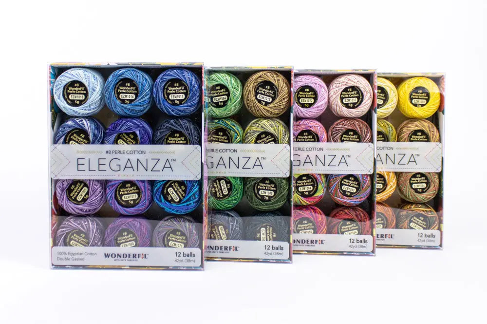Eleganza™ Perle Cotton Variegated Packs WonderFil USA