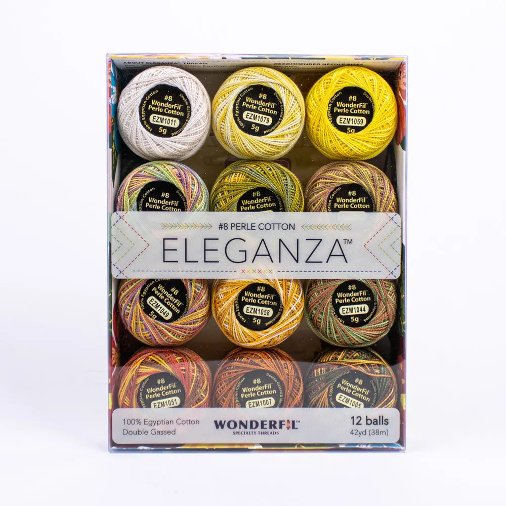 Eleganza™ Perle Cotton Variegated Packs WonderFil USA