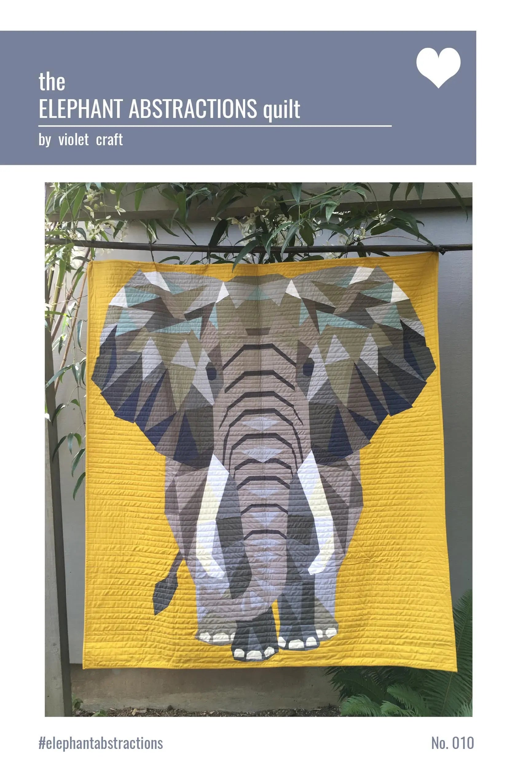 Elephant Abstractions Quilt - Linda's Electric Quilters