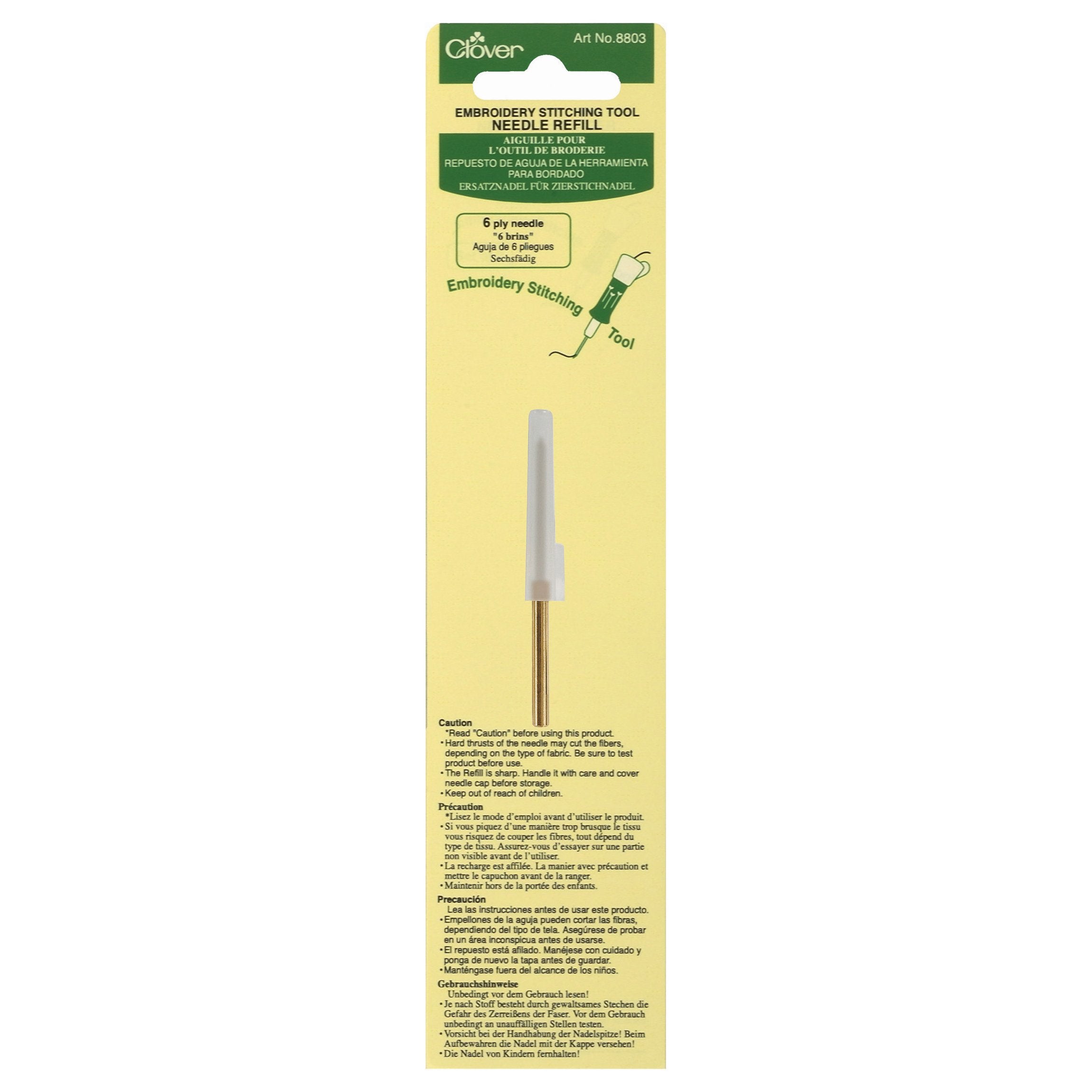 Embroidery Needle Refill (6-Ply)