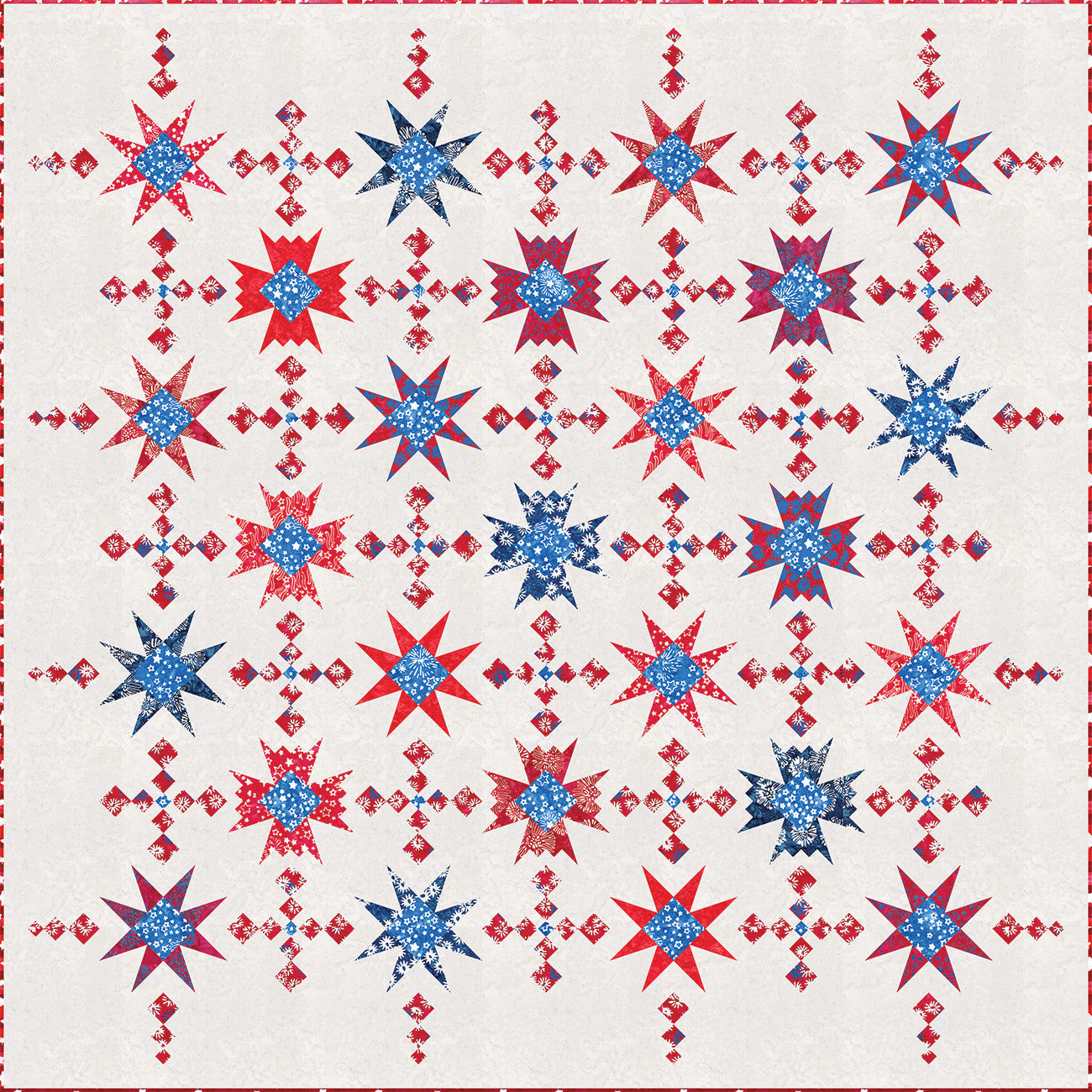 Expressions Batiks Star Chart Quilt Kit