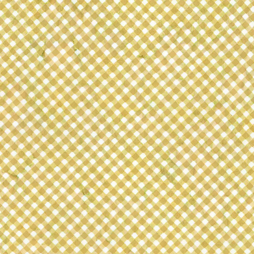 Expressions Batiks - Watercolor Daisies - Butterscotch 44" / 45" Fabric Per Yard The Fabric Company