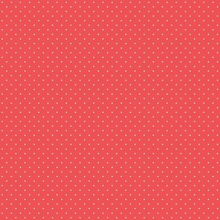 Riley Blake Dots flannel fabric in Red
