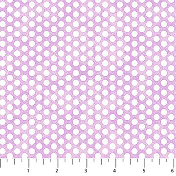 Peas in a Pod Dots Lilac 43"/44" Flannel Fabric Per Yard