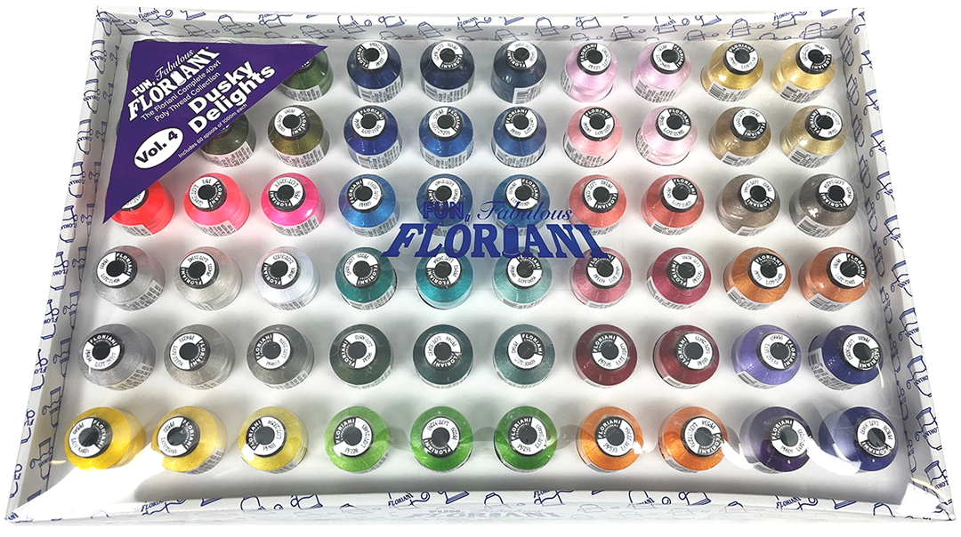 Floriani 60 Thread Colors - (Vol 4 of 6)